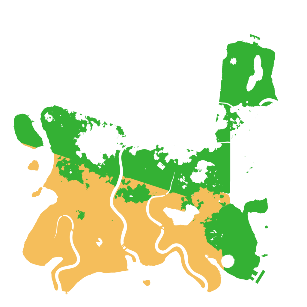 Biome Rust Map: Procedural Map, Size: 4250, Seed: 169483355