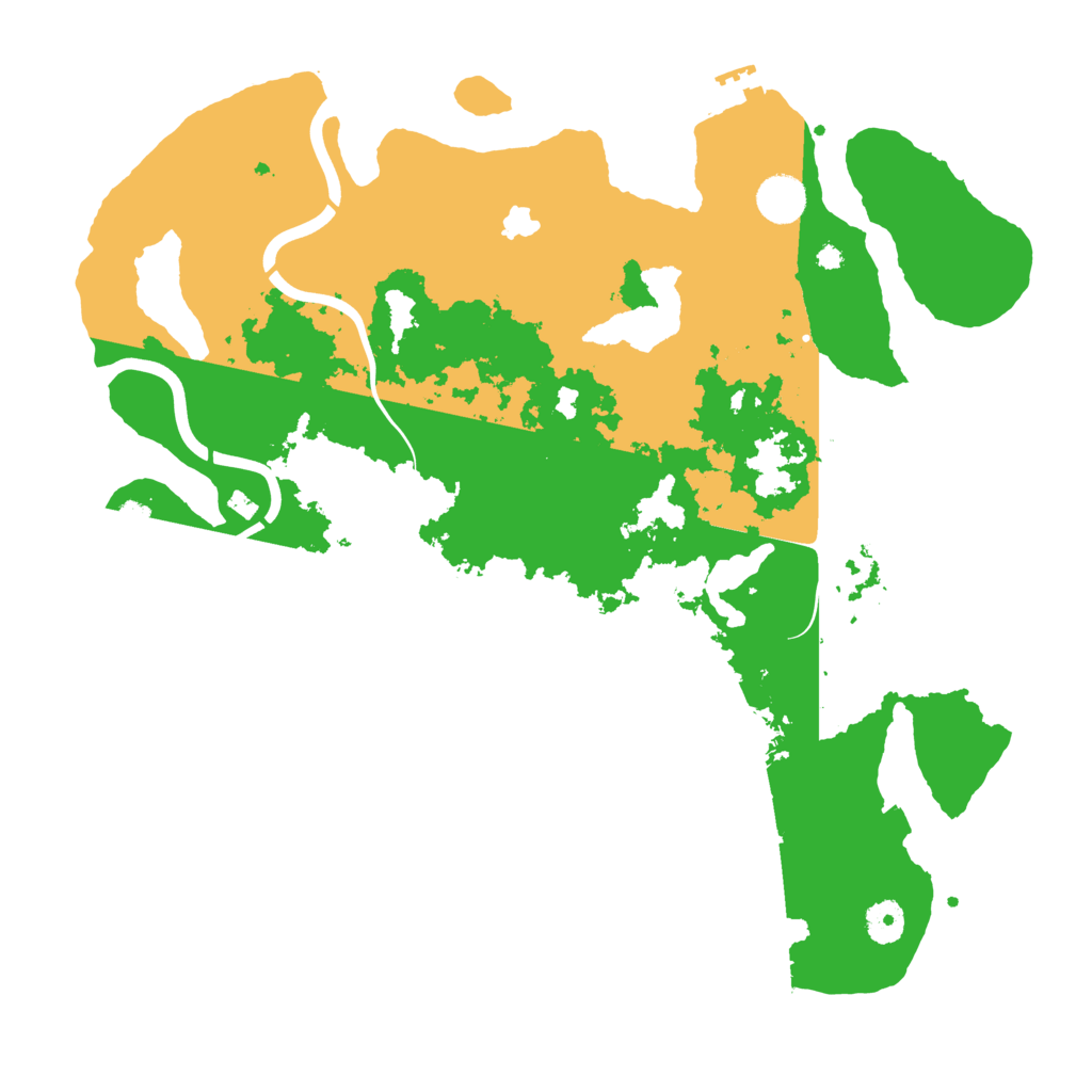 Biome Rust Map: Procedural Map, Size: 4000, Seed: 557984646
