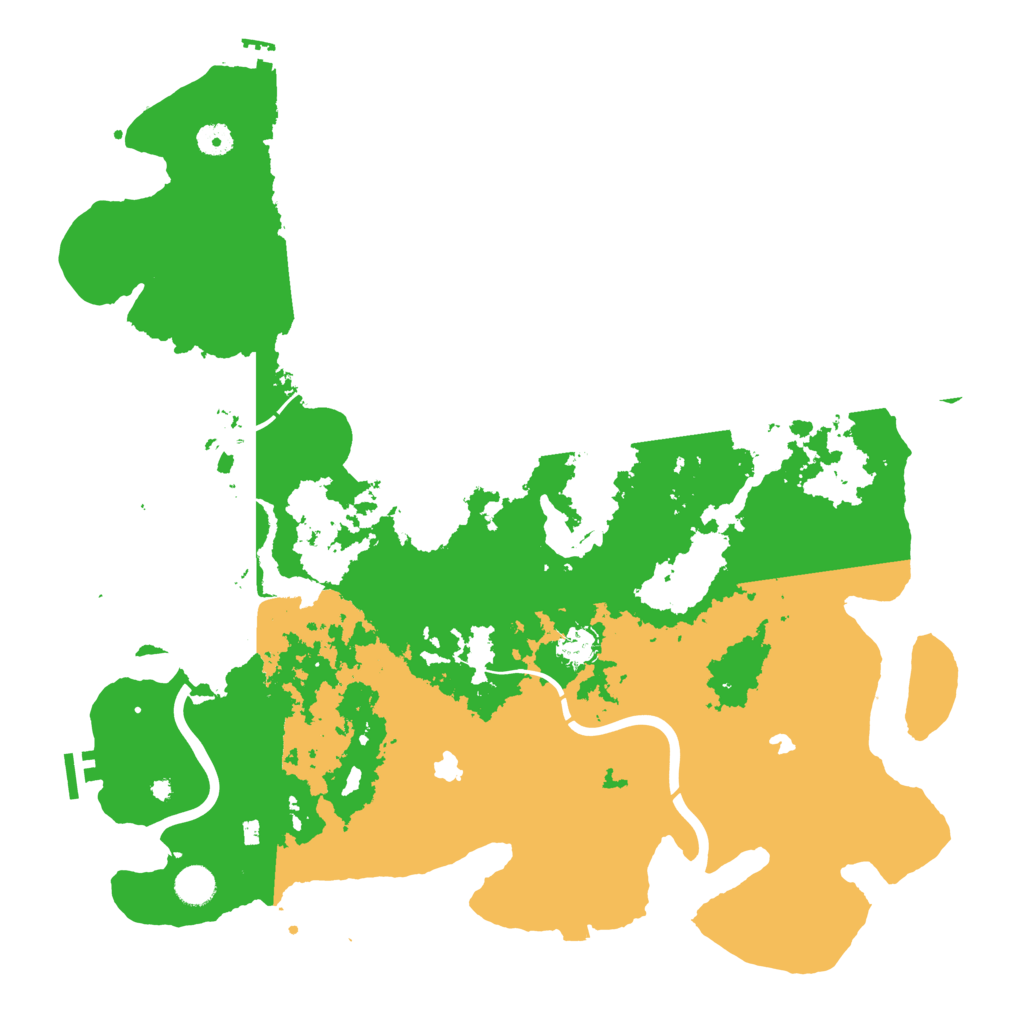 Biome Rust Map: Procedural Map, Size: 4500, Seed: 1448733332