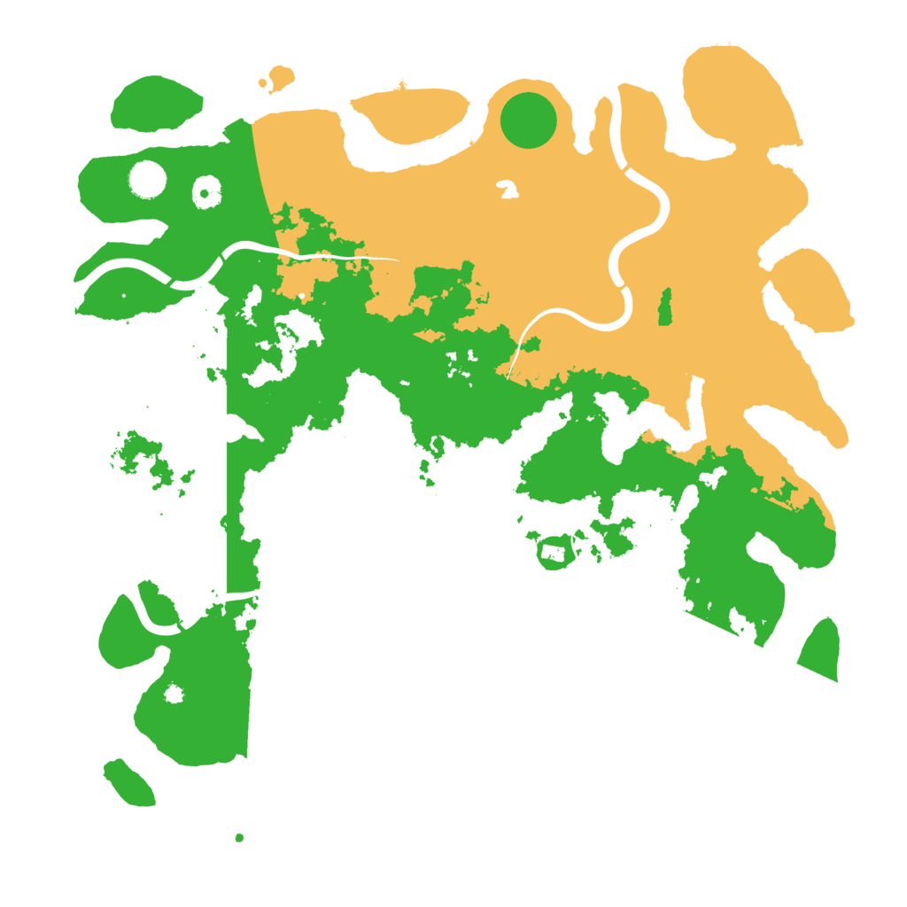 Biome Rust Map: Procedural Map, Size: 4250, Seed: 764493144