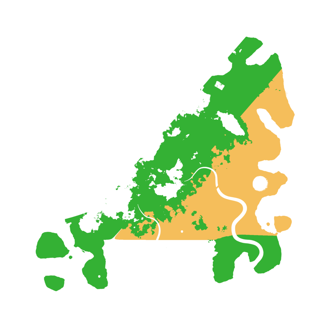 Biome Rust Map: Procedural Map, Size: 3750, Seed: 3453753