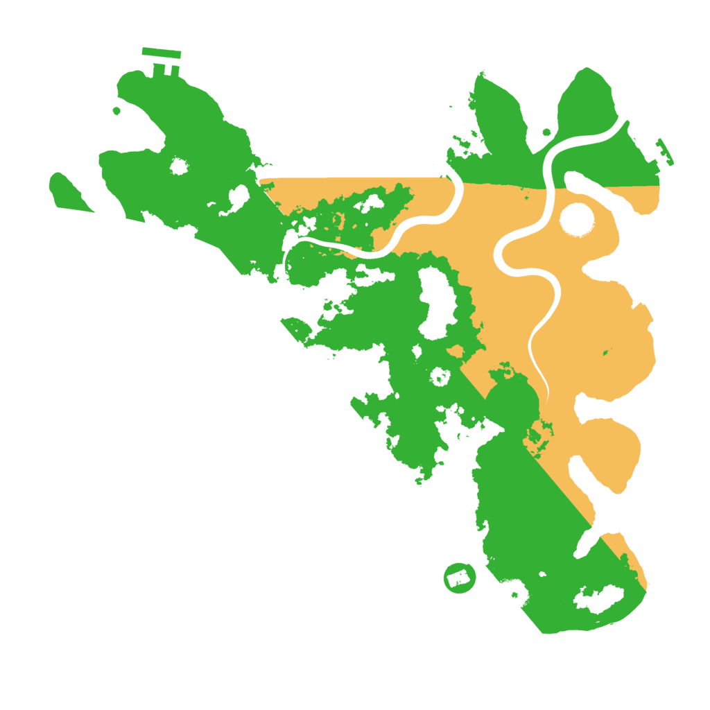 Biome Rust Map: Procedural Map, Size: 3700, Seed: 1488083361