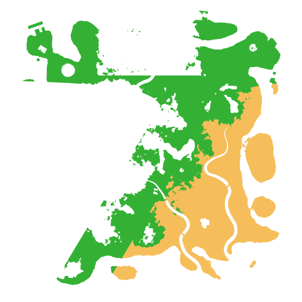 Biome Rust Map: Procedural Map, Size: 4000, Seed: 1335943660