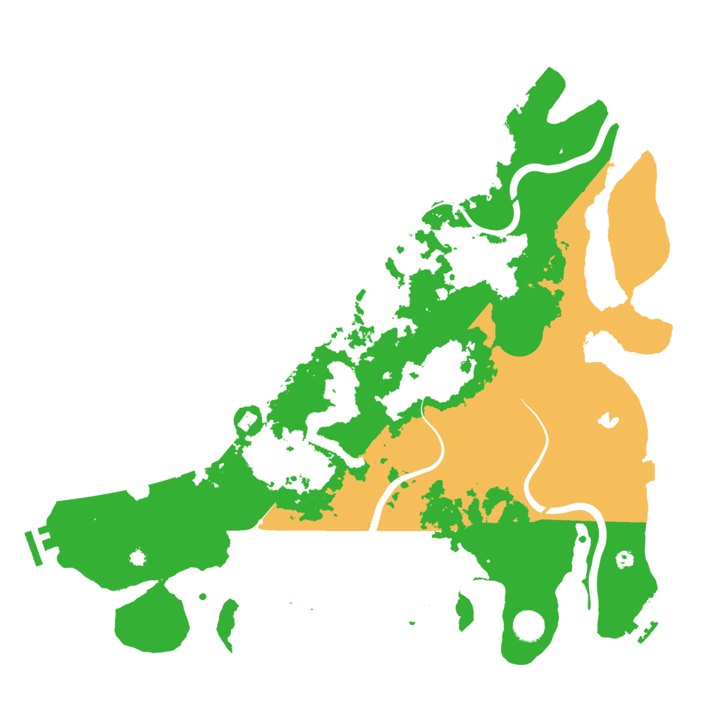 Biome Rust Map: Procedural Map, Size: 4000, Seed: 1709616779