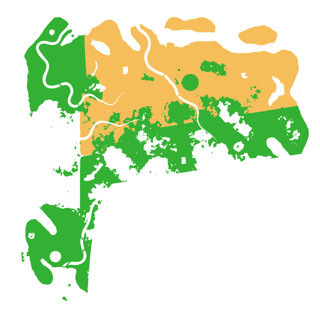 Biome Rust Map: Procedural Map, Size: 5000, Seed: 1543552540
