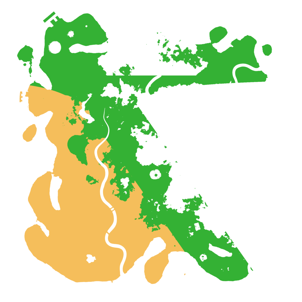 Biome Rust Map: Procedural Map, Size: 4290, Seed: 1014485758
