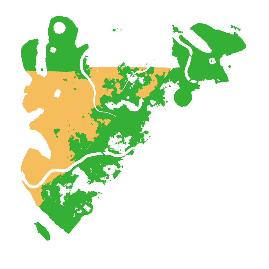 Biome Rust Map: Procedural Map, Size: 4000, Seed: 705202600