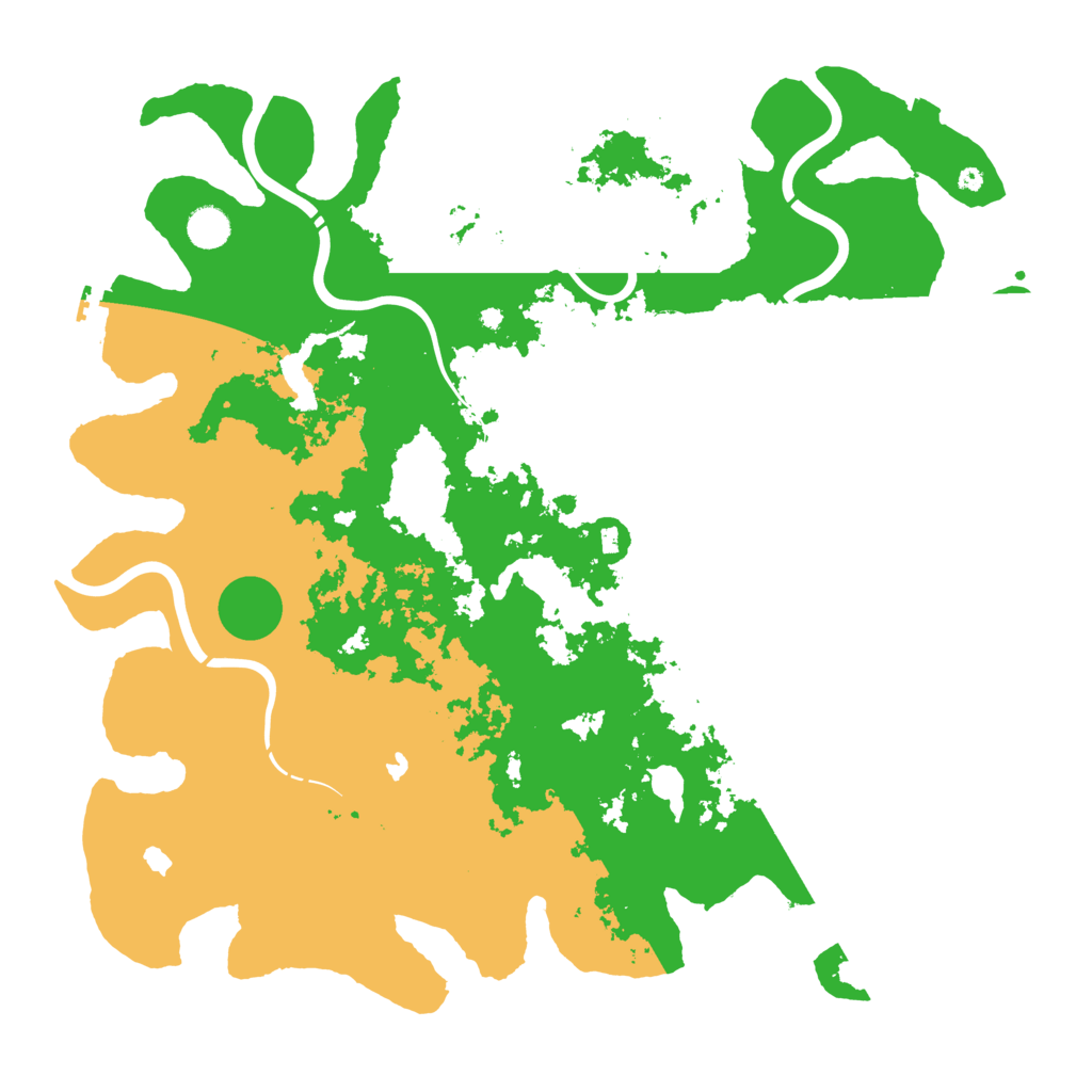 Biome Rust Map: Procedural Map, Size: 4500, Seed: 831139900