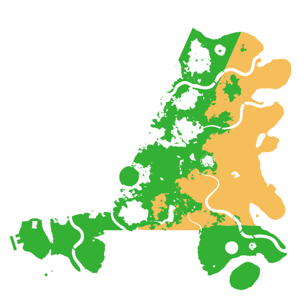 Biome Rust Map: Procedural Map, Size: 4250, Seed: 928471597