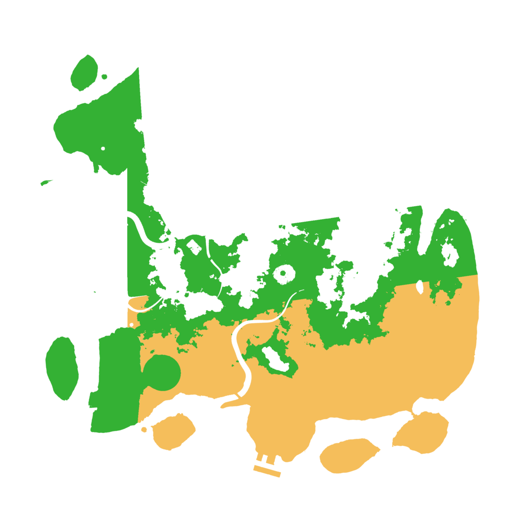 Biome Rust Map: Procedural Map, Size: 3750, Seed: 1509809110