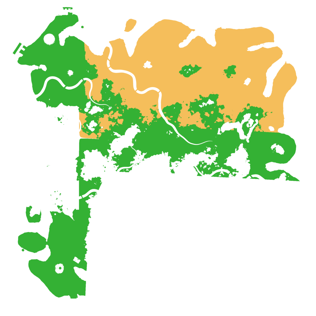 Biome Rust Map: Procedural Map, Size: 5000, Seed: 1699227220