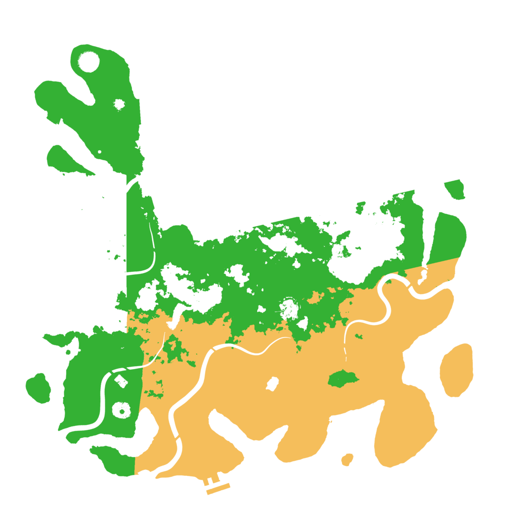Biome Rust Map: Procedural Map, Size: 4250, Seed: 951512842