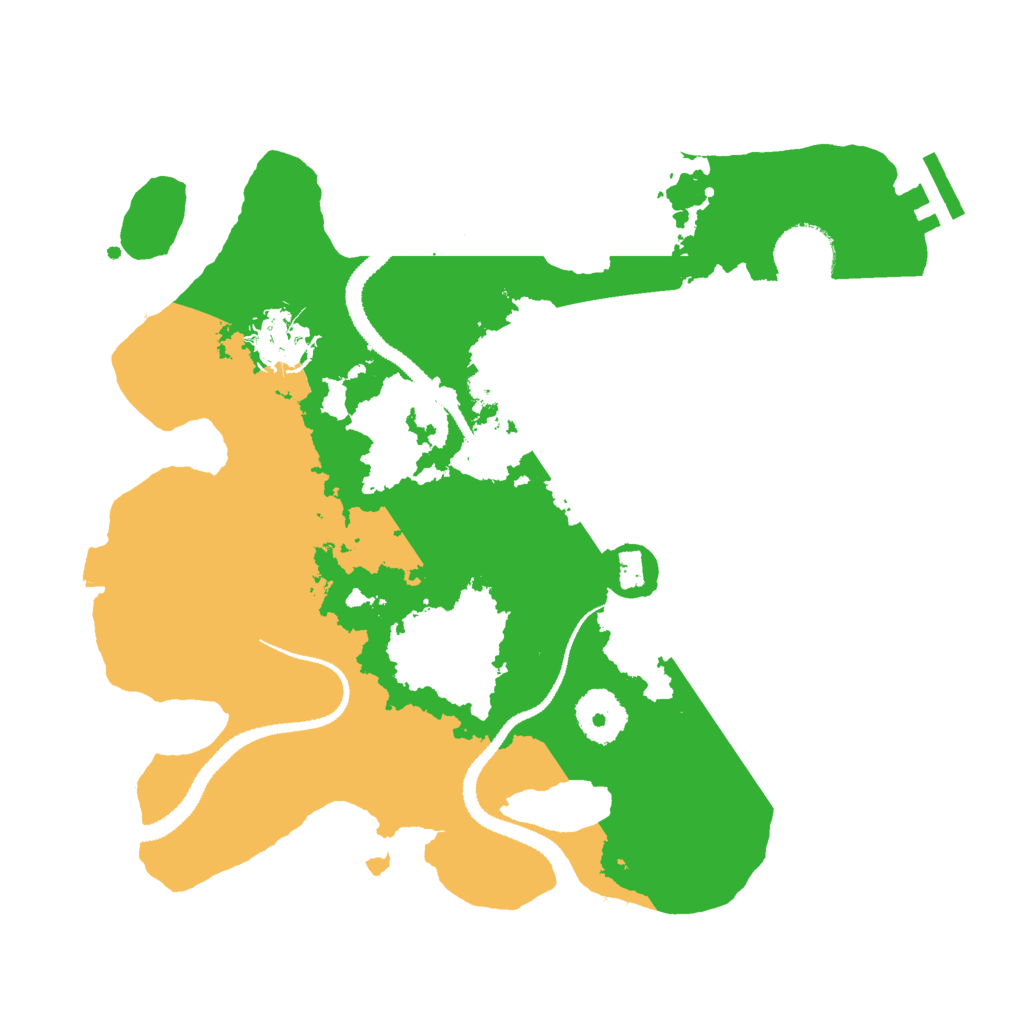 Biome Rust Map: Procedural Map, Size: 3000, Seed: 303630312