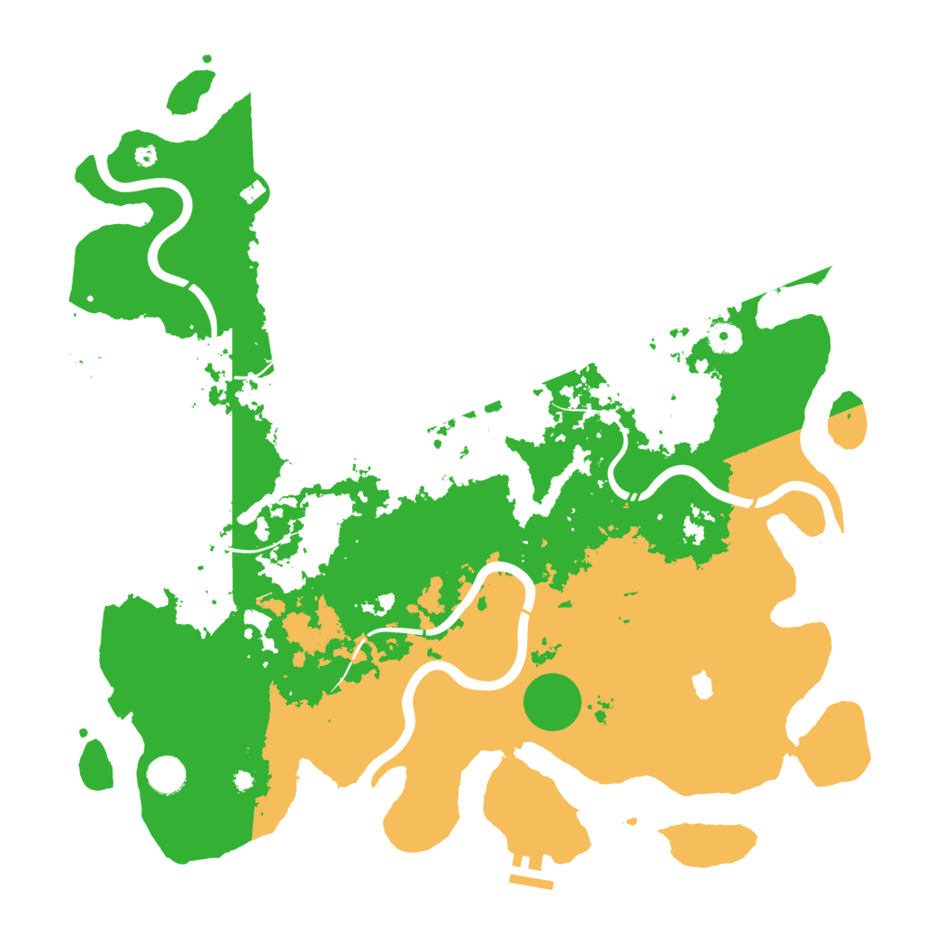 Biome Rust Map: Procedural Map, Size: 4250, Seed: 9285428
