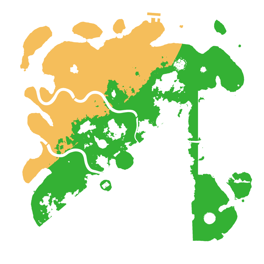 Biome Rust Map: Procedural Map, Size: 4000, Seed: 2362362
