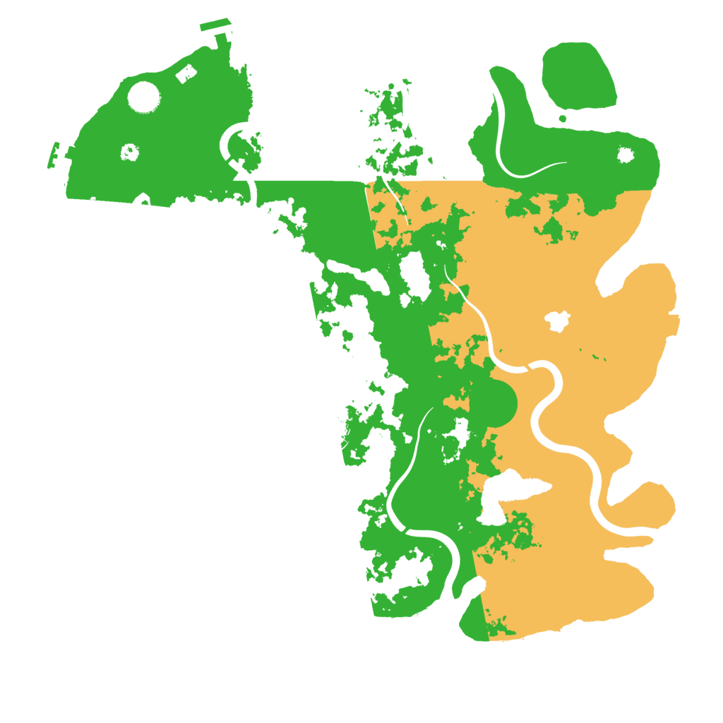 Biome Rust Map: Procedural Map, Size: 4000, Seed: 206680710