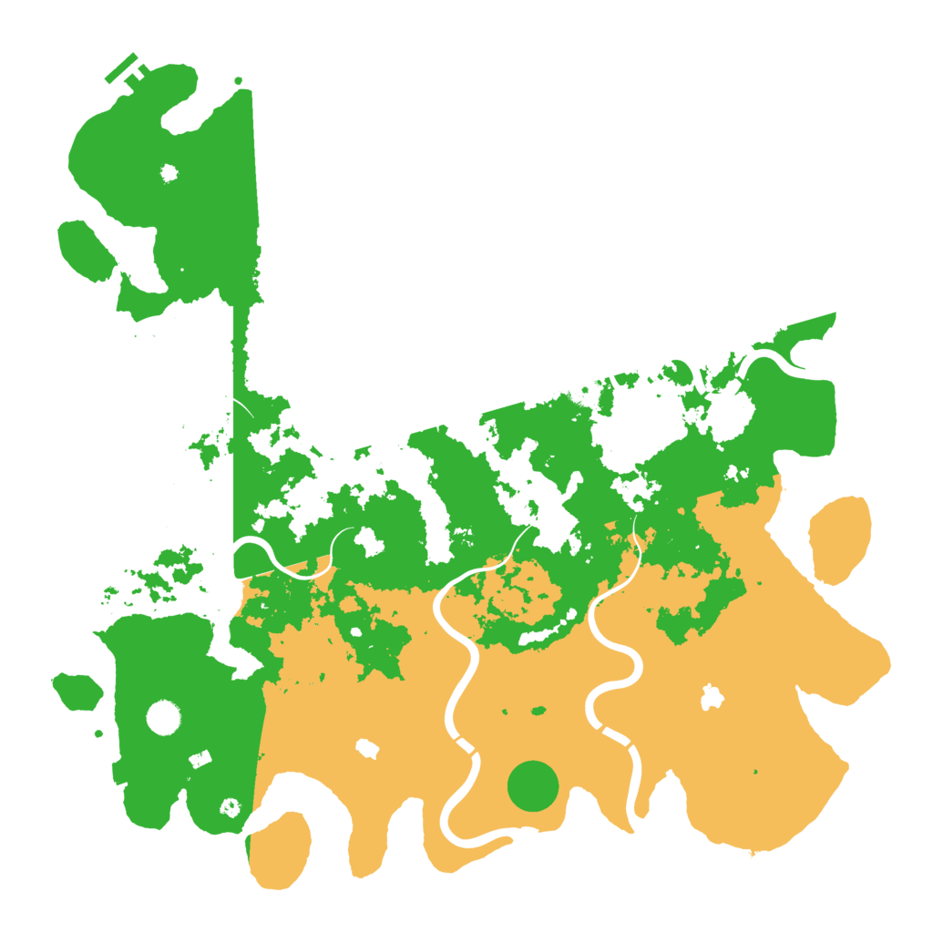 Biome Rust Map: Procedural Map, Size: 4800, Seed: 817660355