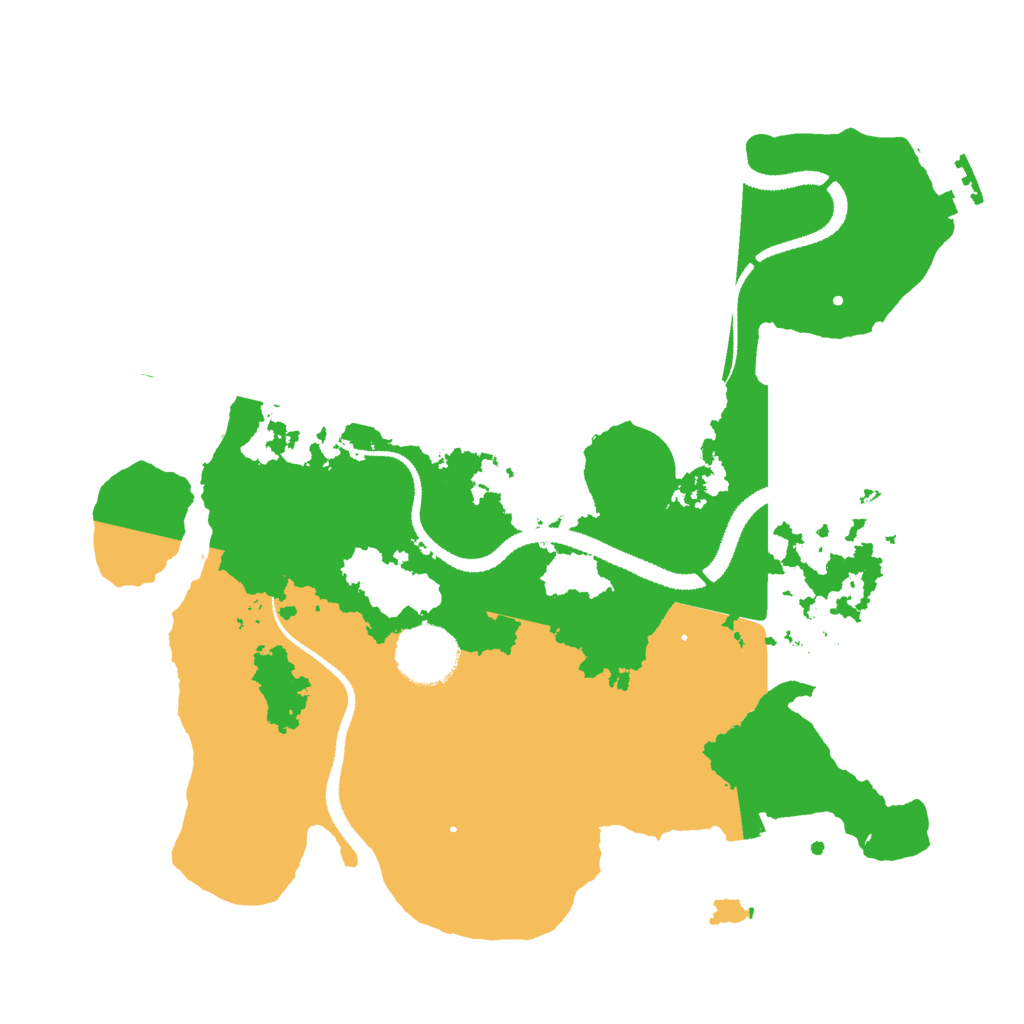Biome Rust Map: Procedural Map, Size: 3000, Seed: 1626690049