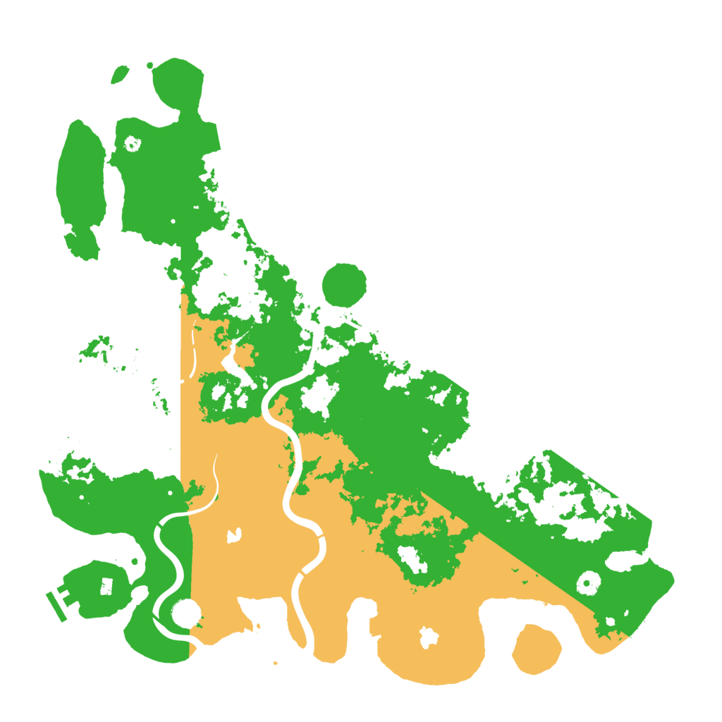 Biome Rust Map: Procedural Map, Size: 4500, Seed: 1175731166