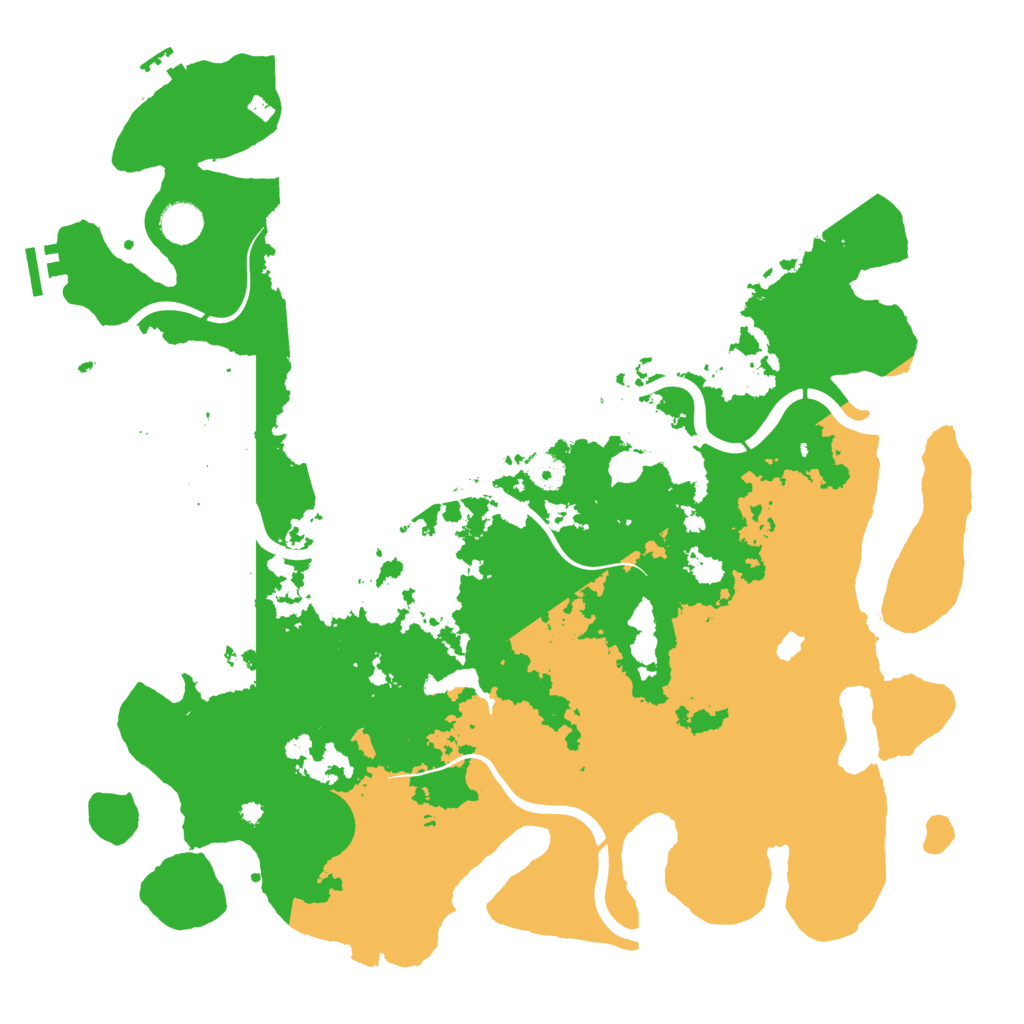 Biome Rust Map: Procedural Map, Size: 4250, Seed: 1498164020
