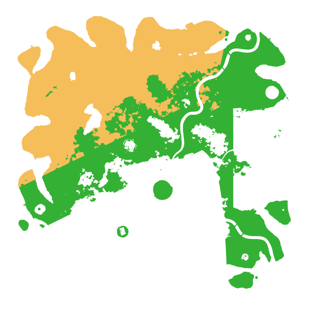 Biome Rust Map: Procedural Map, Size: 4500, Seed: 1874003948