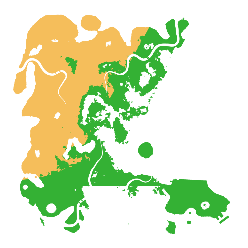 Biome Rust Map: Procedural Map, Size: 4500, Seed: 1678112671