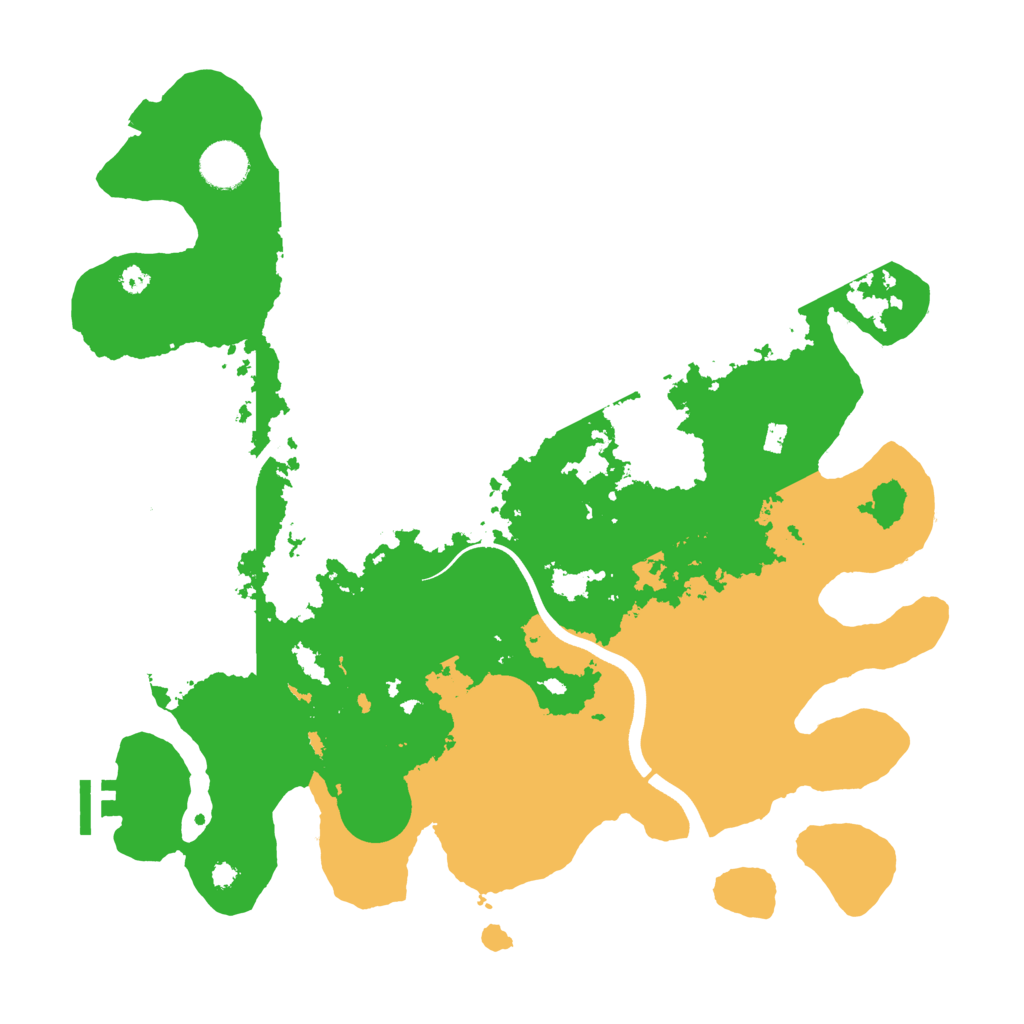 Biome Rust Map: Procedural Map, Size: 3750, Seed: 176137896