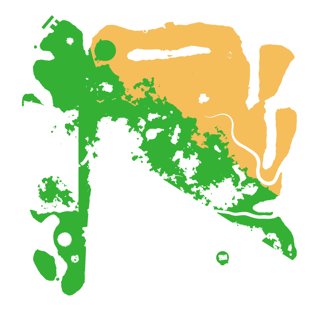 Biome Rust Map: Procedural Map, Size: 4000, Seed: 1064369153