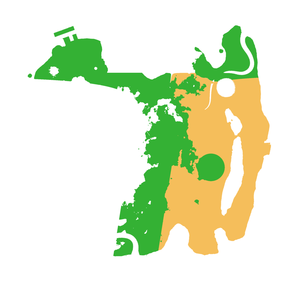 Biome Rust Map: Procedural Map, Size: 2800, Seed: 300