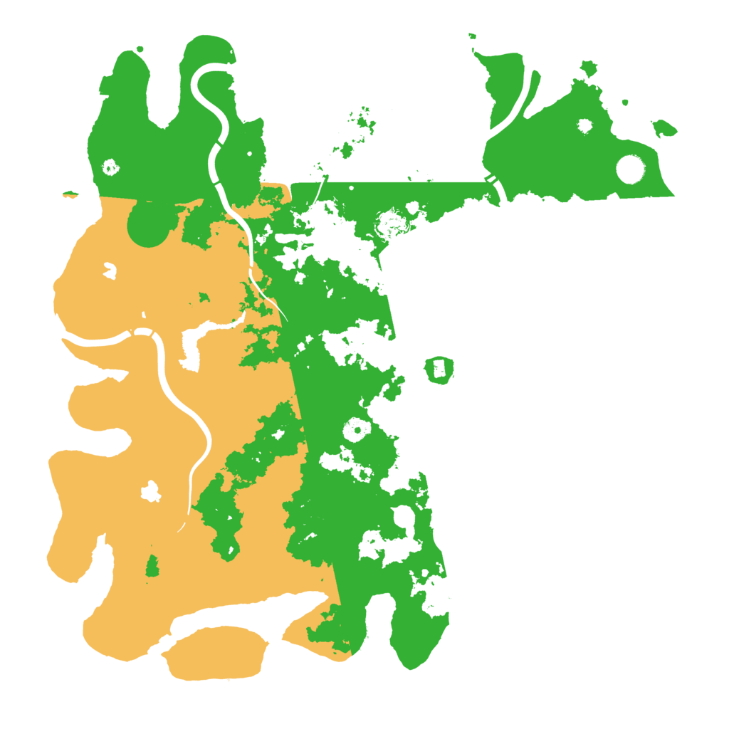 Biome Rust Map: Procedural Map, Size: 4500, Seed: 563733881