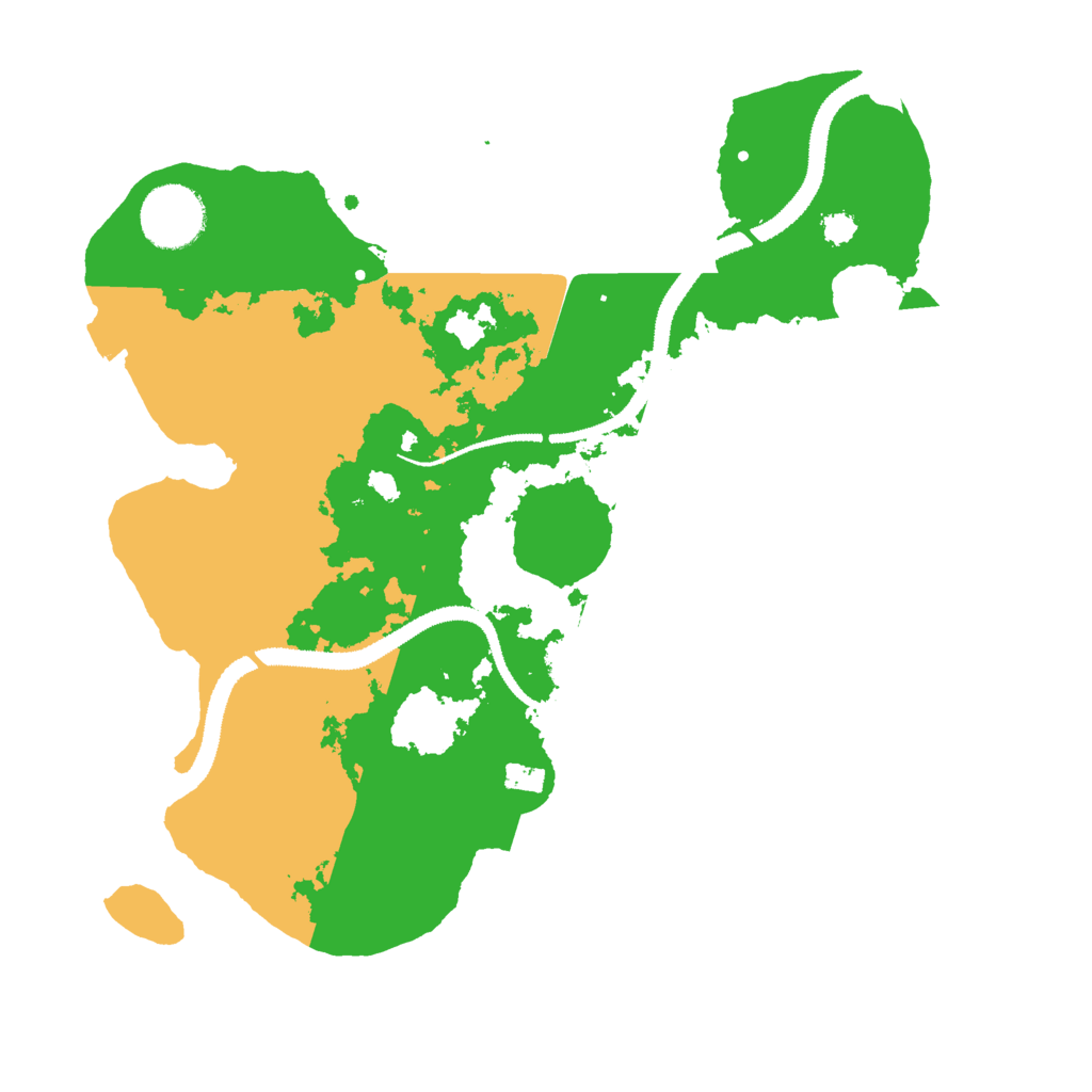 Biome Rust Map: Procedural Map, Size: 3000, Seed: 2082357328