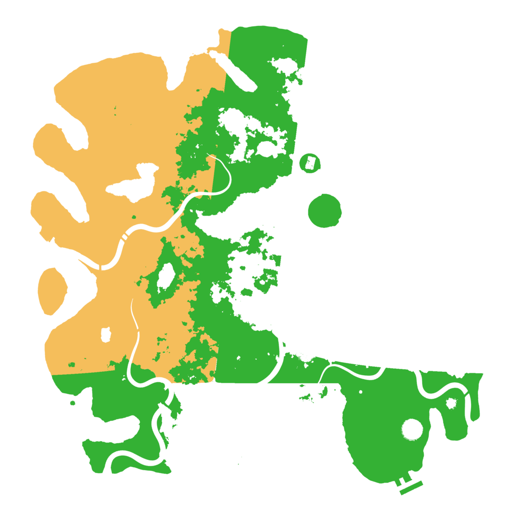 Biome Rust Map: Procedural Map, Size: 4250, Seed: 1844531886