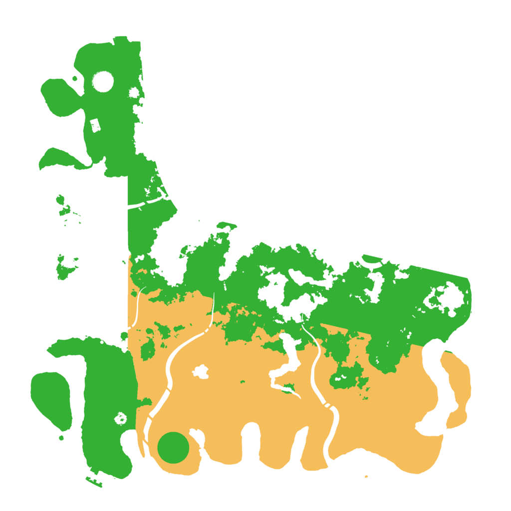 Biome Rust Map: Procedural Map, Size: 4250, Seed: 564230127