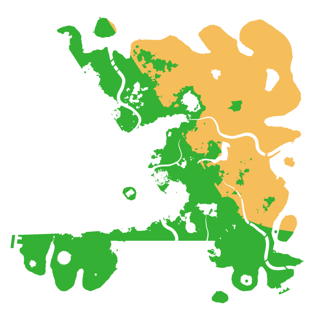 Biome Rust Map: Procedural Map, Size: 4250, Seed: 827700413