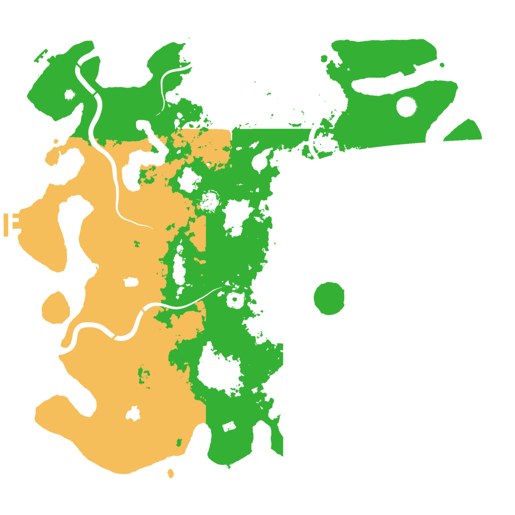 Biome Rust Map: Procedural Map, Size: 4500, Seed: 31699
