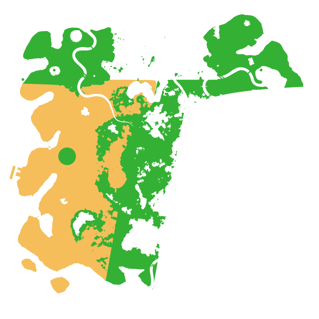 Biome Rust Map: Procedural Map, Size: 4800, Seed: 1692880182