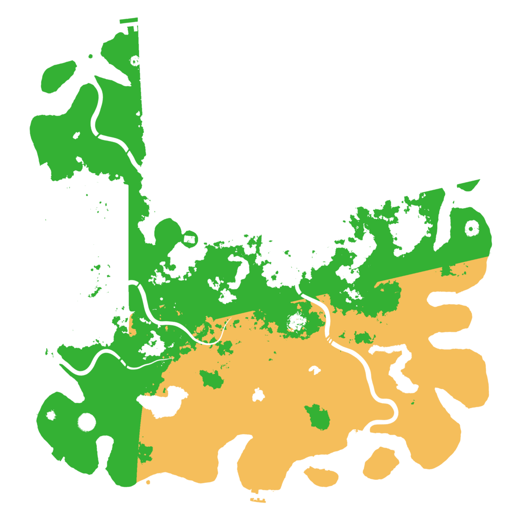 Biome Rust Map: Procedural Map, Size: 5000, Seed: 420320993