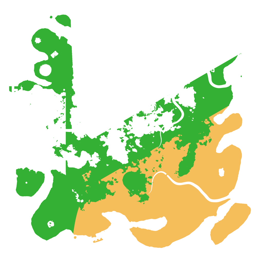 Biome Rust Map: Procedural Map, Size: 4000, Seed: 1253042801
