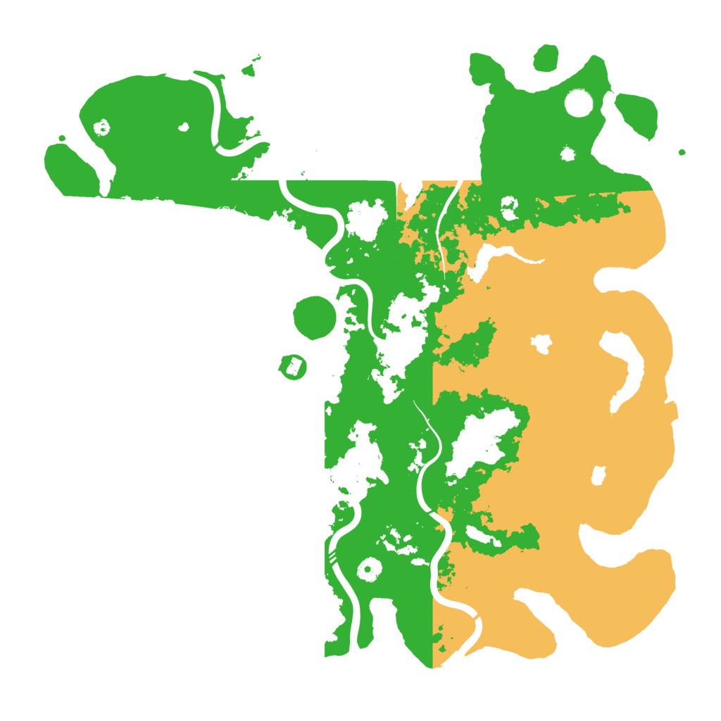 Biome Rust Map: Procedural Map, Size: 4500, Seed: 983644405