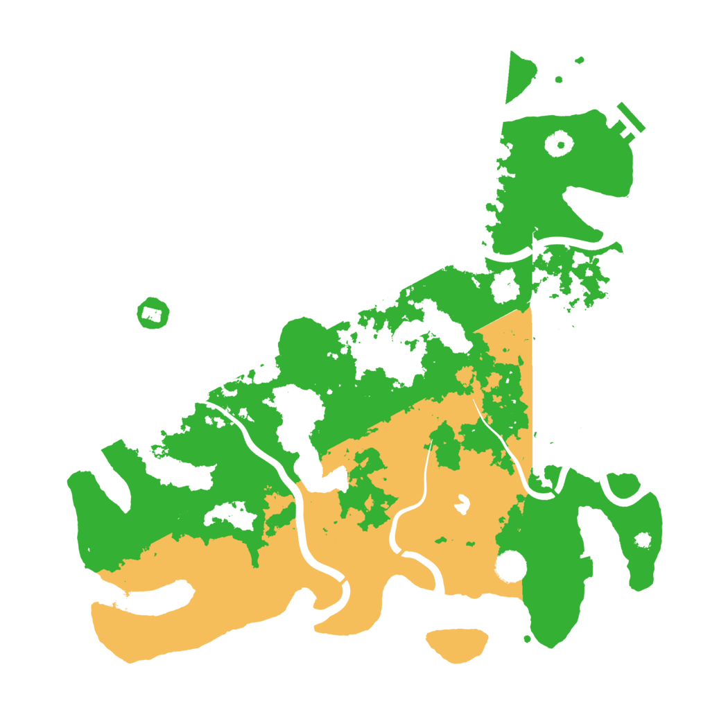 Biome Rust Map: Procedural Map, Size: 4000, Seed: 95745383