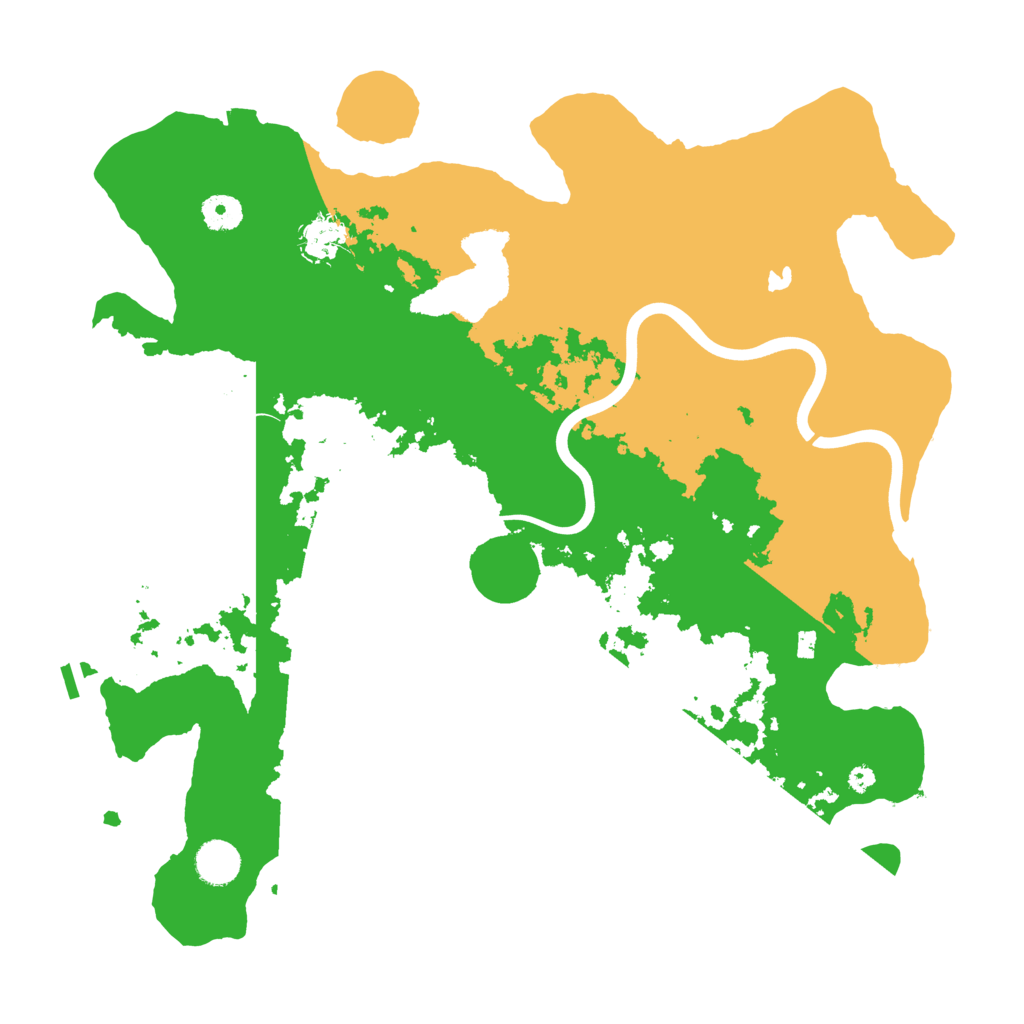 Biome Rust Map: Procedural Map, Size: 4000, Seed: 504546303