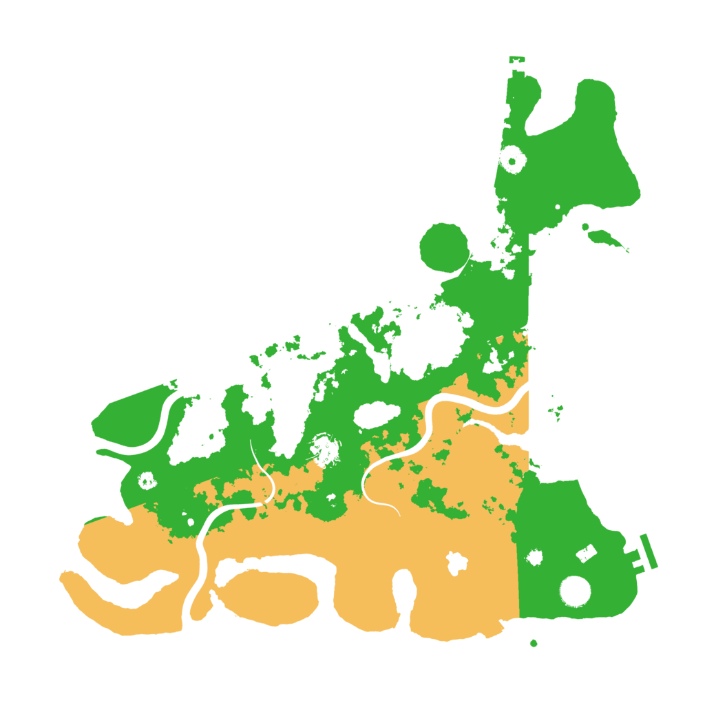 Biome Rust Map: Procedural Map, Size: 4000, Seed: 807570220
