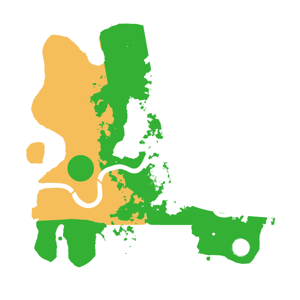 Biome Rust Map: Procedural Map, Size: 3000, Seed: 1549045228
