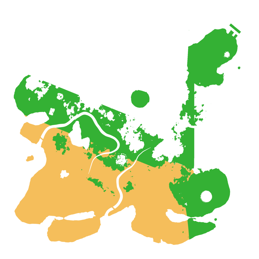 Biome Rust Map: Procedural Map, Size: 4000, Seed: 1464911943