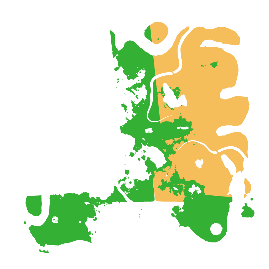 Biome Rust Map: Procedural Map, Size: 4000, Seed: 1855308832