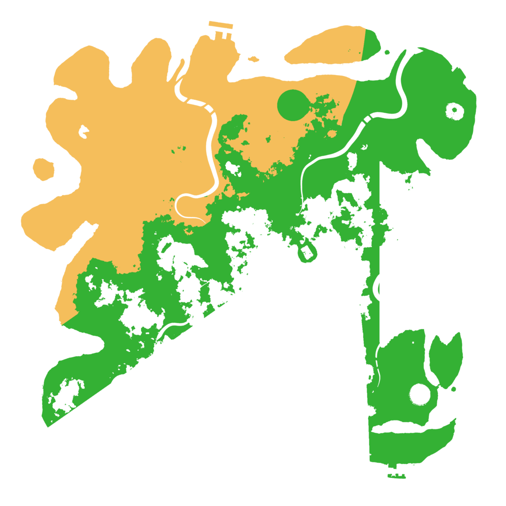 Biome Rust Map: Procedural Map, Size: 4250, Seed: 781573423