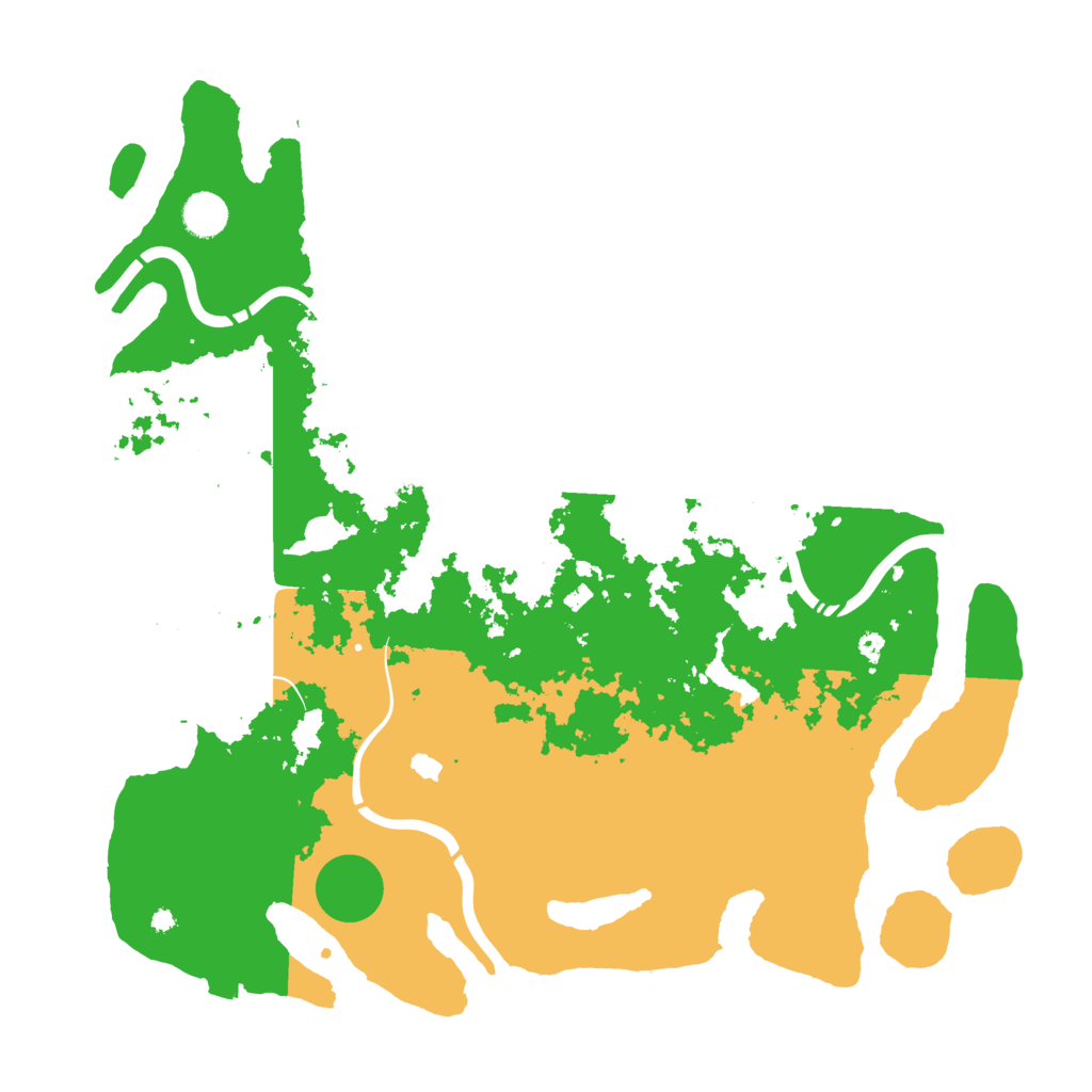 Biome Rust Map: Procedural Map, Size: 4250, Seed: 1604661827