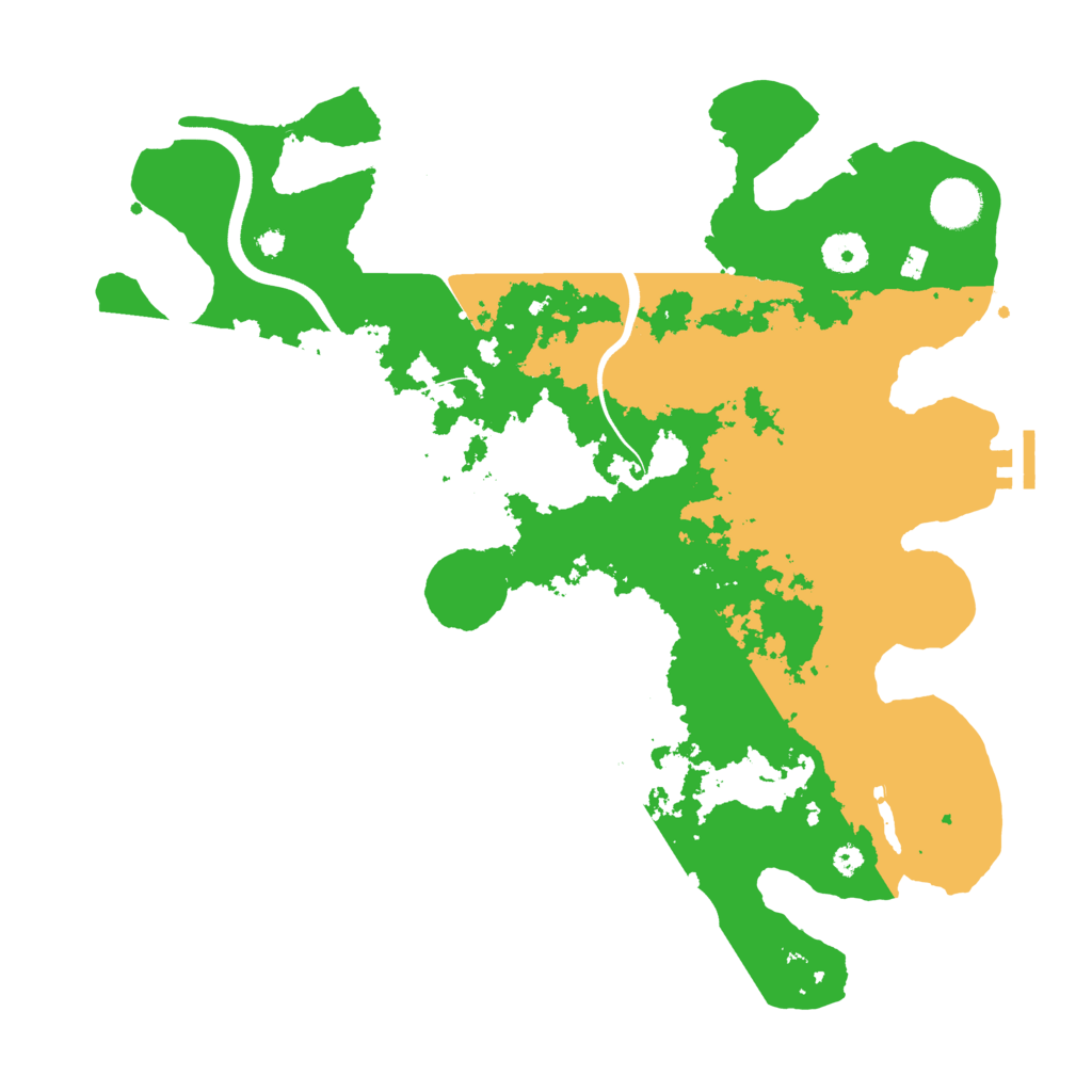 Biome Rust Map: Procedural Map, Size: 3750, Seed: 21052008