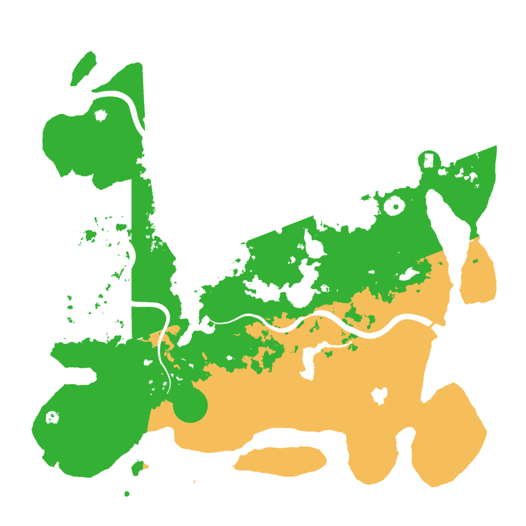 Biome Rust Map: Procedural Map, Size: 4000, Seed: 6543876