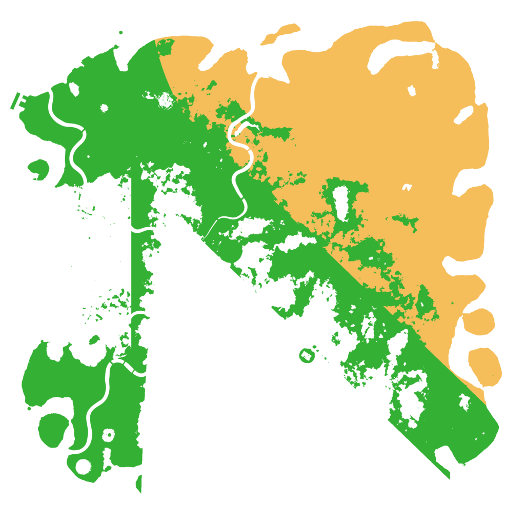 Biome Rust Map: Procedural Map, Size: 6000, Seed: 465287842